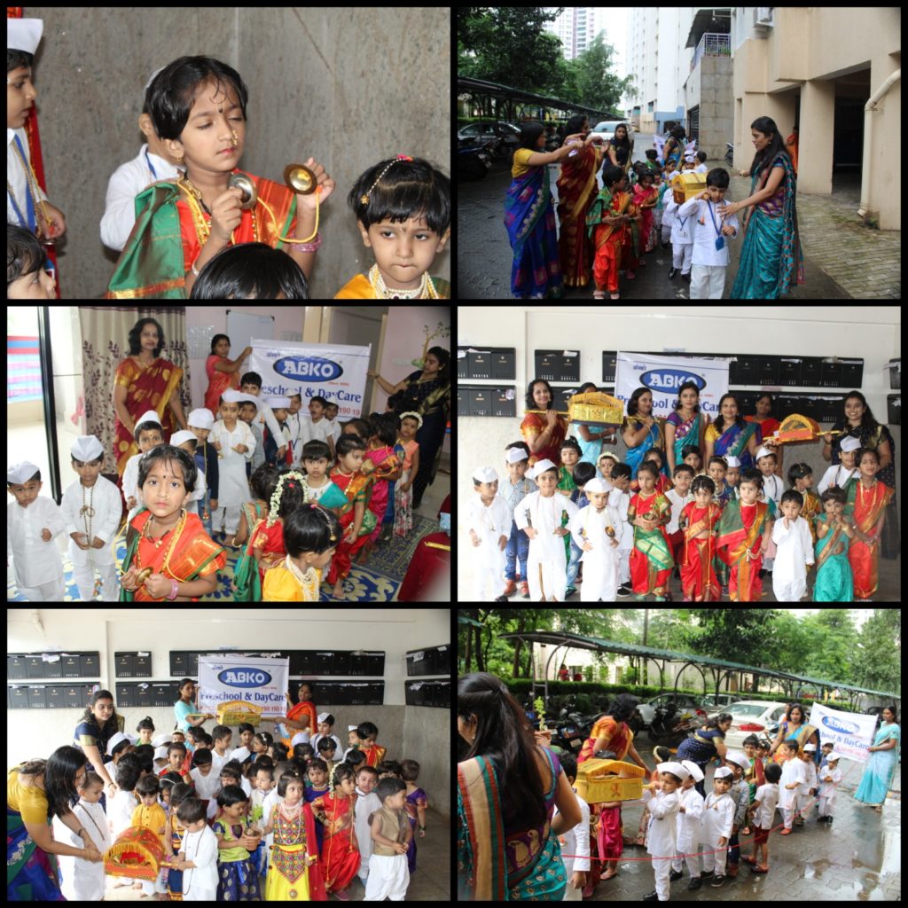 celebration pic at ABKO Preschool in Nanded city